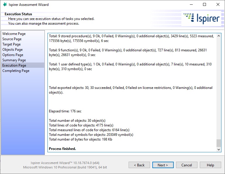 Assessment Oracle to PostgreSQL7