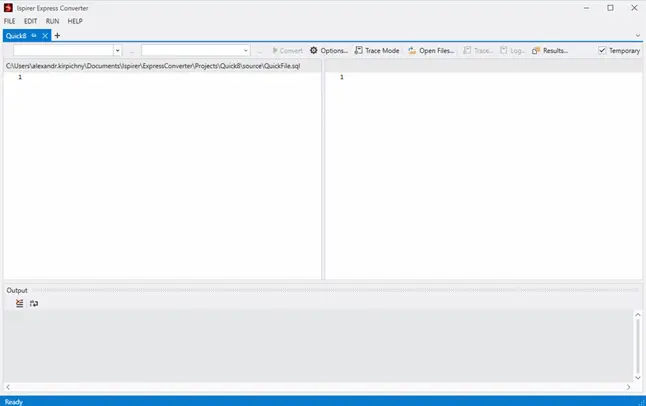 Express Converter Welcome
