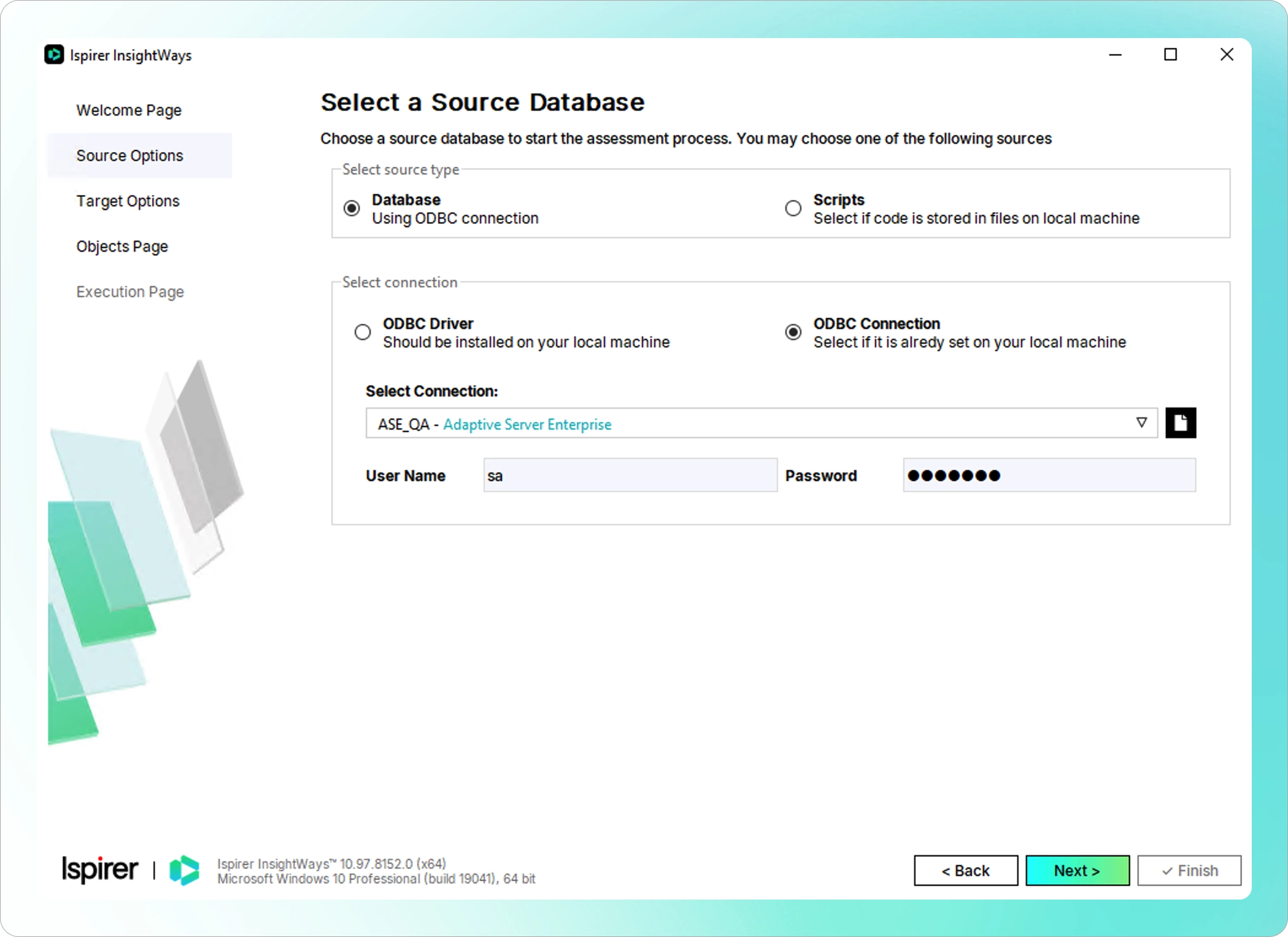 Source options InsightWays