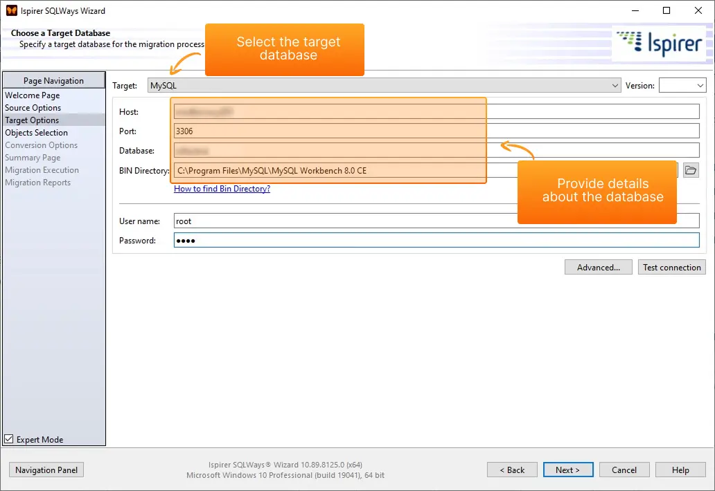 SQLWays Target